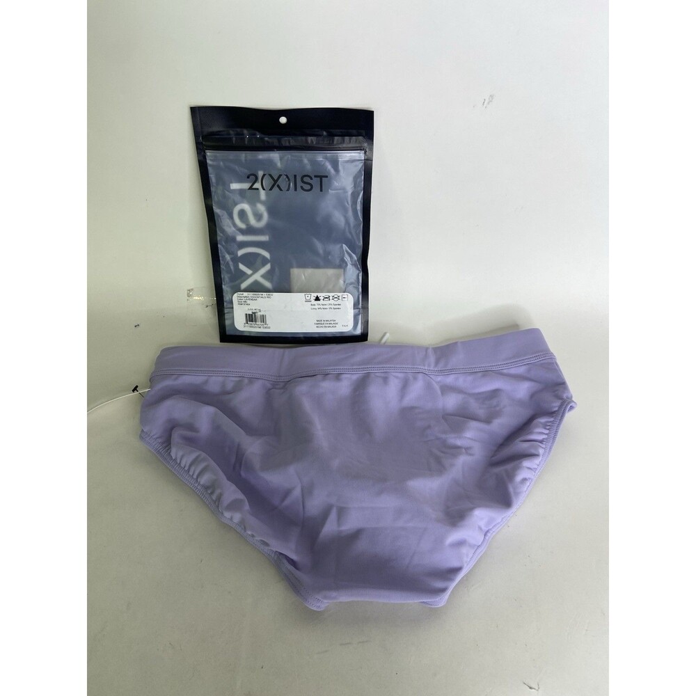 2XIST Essentials Rio Swim Brief Swimwear Bottoms Lavender Purple Size M